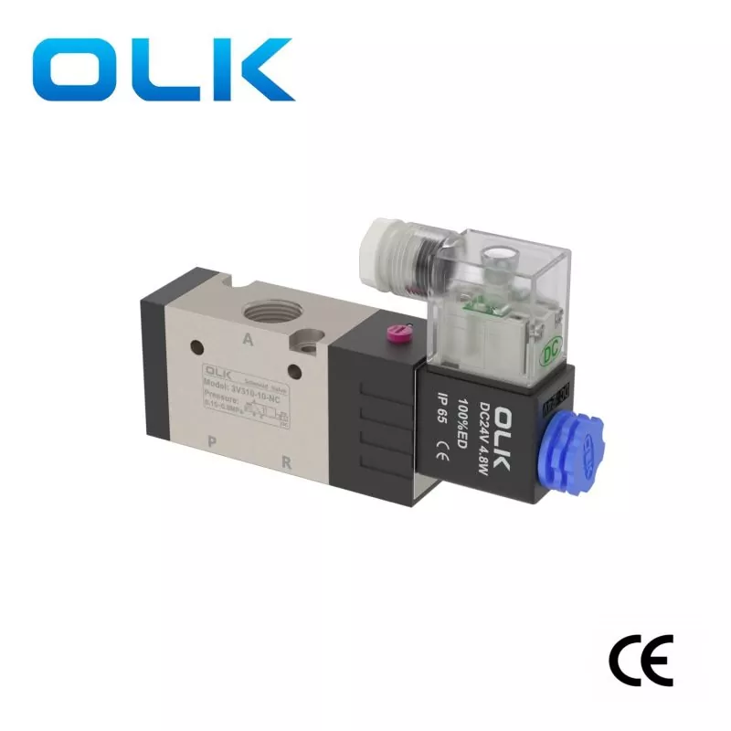 Solenoidový ventil řady 3v300, 3cestný