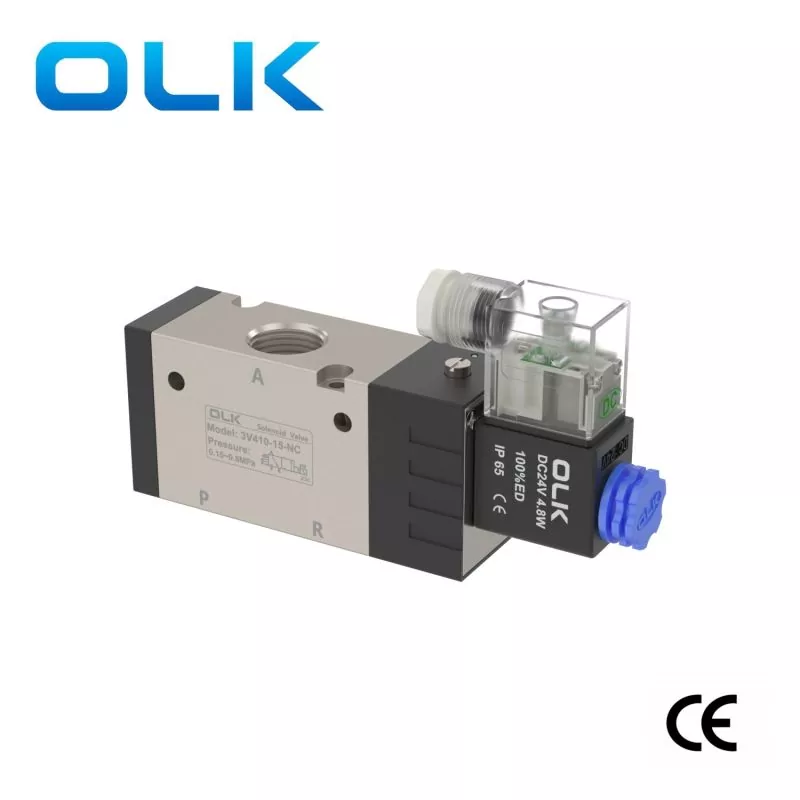 Solenoidový ventil řady 3v400, 3cestný
