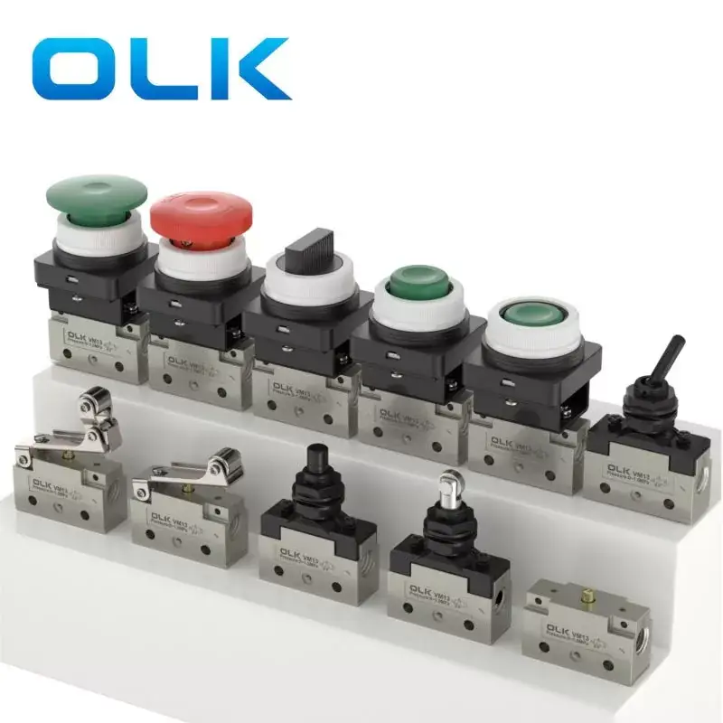 Mechanický knoflíkový ventil řady VM typu SMC